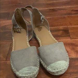 Mircosuede Espardilla Flats